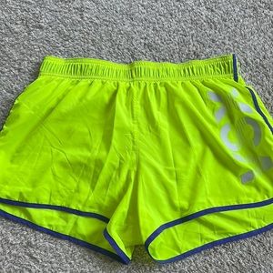 Victoria’s Secret Run Shorts Medium Bright Yellow